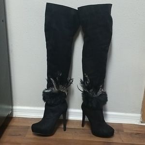 Just Fab Thigh High Boots